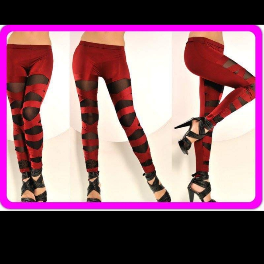 Legging mesh cutout petites NEW